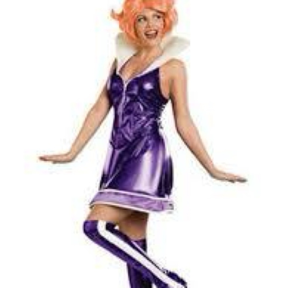Purple and White Jane Jestson Costime - Picture 5 of 5